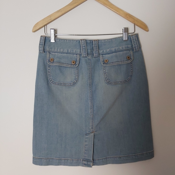 Vintage GAP Stretch Jean Skirt - Picture 6 of 10